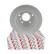 Brake Disc PREMIER Coat+ disc DDF1361C Ferodo, Thumbnail 3