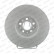 Brake Disc PREMIER Coat+ disc DDF1371C-1 Ferodo