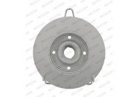 Brake Disc PREMIER Coat+ disc DDF137C-1 Ferodo