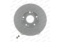 Brake Disc PREMIER Coat+ disc DDF1390C Ferodo
