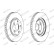 Brake Disc PREMIER Coat+ disc DDF1401C Ferodo, Thumbnail 2