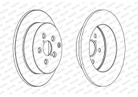 Brake Disc PREMIER Coat+ disc DDF1406C Ferodo