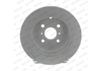 Brake Disc PREMIER Coat+ disc DDF1417C Ferodo