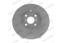 Brake Disc PREMIER Coat+ disc DDF1417C Ferodo
