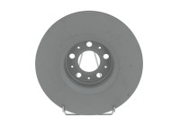 Brake Disc PREMIER Coat+ disc DDF1426C-1 Ferodo