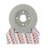 Brake Disc PREMIER Coat+ disc DDF1488C Ferodo, Thumbnail 7