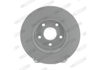Brake Disc PREMIER Coat+ disc DDF1497C Ferodo