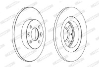 Brake Disc PREMIER Coat+ disc DDF1502C Ferodo
