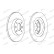Brake Disc PREMIER Coat+ disc DDF1502C Ferodo