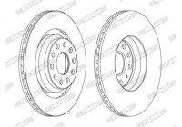 Brake Disc PREMIER Coat+ disc DDF1503C Ferodo