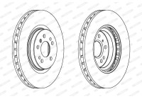 Brake Disc PREMIER Coat+ disc DDF1533C-1 Ferodo