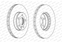 Brake Disc PREMIER Coat+ disc DDF1559C Ferodo