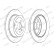 Brake Disc PREMIER Coat+ disc DDF1578C Ferodo, Thumbnail 2