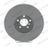 Brake Disc PREMIER Coat+ disc DDF1584C-1 Ferodo