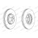 Brake Disc PREMIER Coat+ disc DDF1584C-1 Ferodo, Thumbnail 2