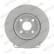 Brake Disc PREMIER Coat+ disc DDF1587C Ferodo, Thumbnail 2