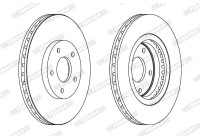 Brake Disc PREMIER Coat+ disc DDF1589C Ferodo