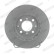 Brake Disc PREMIER Coat+ disc DDF1610C Ferodo