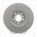 Brake Disc PREMIER Coat+ disc DDF1615C Ferodo, Thumbnail 2