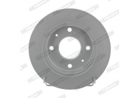 Brake Disc PREMIER Coat+ disc DDF1622C Ferodo