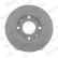 Brake Disc PREMIER Coat+ disc DDF1622C Ferodo