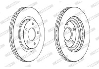Brake Disc PREMIER Coat+ disc DDF1624C Ferodo