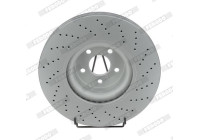 Brake Disc PREMIER Coat+ disc DDF1662C-1 Ferodo