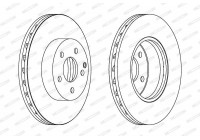 Brake Disc PREMIER Coat+ disc DDF1690C Ferodo