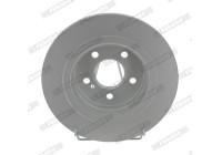Brake Disc PREMIER Coat+ disc DDF1691C Ferodo