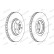 Brake Disc PREMIER Coat+ disc DDF1713C-1 Ferodo, Thumbnail 2