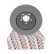 Brake Disc PREMIER Coat+ disc DDF1716C-1 Ferodo, Thumbnail 3