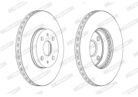 Brake Disc PREMIER Coat+ disc DDF1780C Ferodo