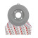 Brake Disc PREMIER Coat+ disc DDF1793C Ferodo, Thumbnail 4