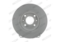 Brake Disc PREMIER Coat+ disc DDF1840C Ferodo
