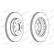 Brake Disc PREMIER Coat+ disc DDF1840C Ferodo, Thumbnail 2