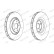 Brake Disc PREMIER Coat+ disc DDF1847C-1 Ferodo, Thumbnail 2