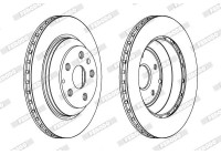 Brake Disc PREMIER Coat+ disc DDF1855C-1 Ferodo