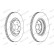 Brake Disc PREMIER Coat+ disc DDF1856C-1 Ferodo, Thumbnail 2
