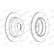 Brake Disc PREMIER Coat+ disc DDF1868C-1 Ferodo, Thumbnail 2