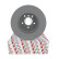 Brake Disc PREMIER Coat+ disc DDF1868C-1 Ferodo, Thumbnail 3