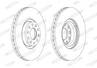 Brake Disc PREMIER Coat+ disc DDF1983C-1 Ferodo