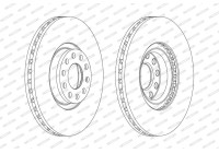 Brake Disc PREMIER Coat+ disc DDF1983C-1 Ferodo