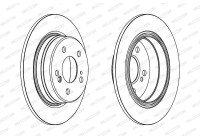 Brake Disc PREMIER Coat+ disc DDF224C Ferodo