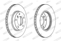 Brake Disc PREMIER Coat+ disc DDF258C Ferodo