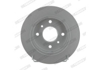 Brake Disc PREMIER Coat+ disc DDF267C Ferodo