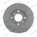 Brake Disc PREMIER Coat+ disc DDF267C Ferodo