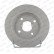 Brake Disc PREMIER Coat+ disc DDF281C Ferodo
