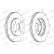 Brake Disc PREMIER Coat+ disc DDF393C Ferodo, Thumbnail 2