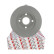 Brake Disc PREMIER Coat+ disc DDF393C Ferodo, Thumbnail 3