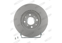 Brake Disc PREMIER Coat+ disc DDF492C Ferodo